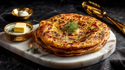 Aloo Pyaaz Paratha