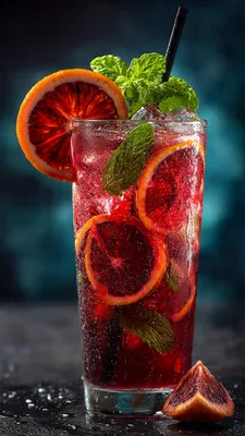 Blood Orange Mojito