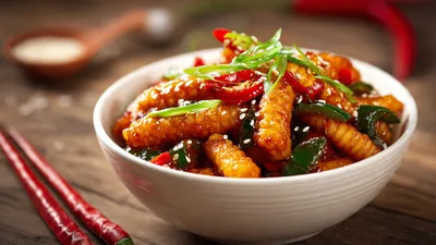 Chilli Baby Corn