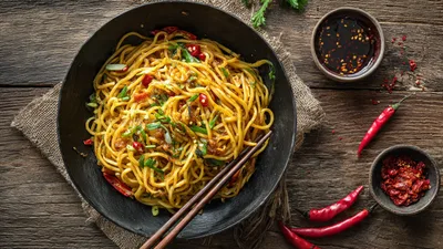 Chilli Garlic Noodles