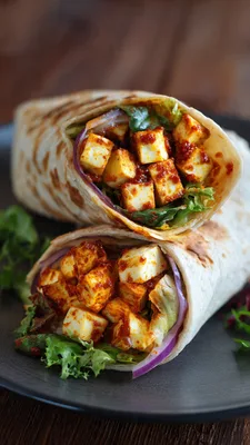 Chilli Paneer Wrap