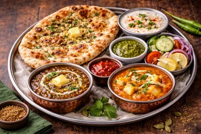 Chur-Chur Naan Thali