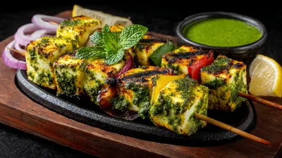Haryali Paneer Tikka