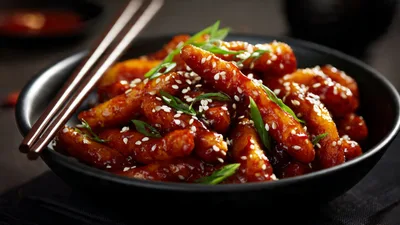 Honey Chilli Potato