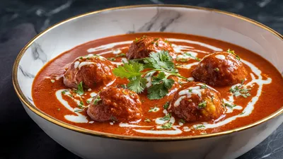 Malai Kofta Red Gravy