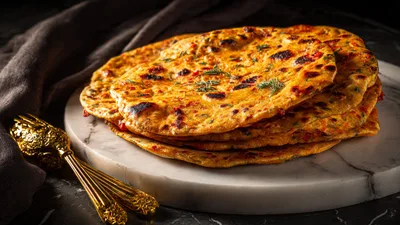 Masala Missi Roti