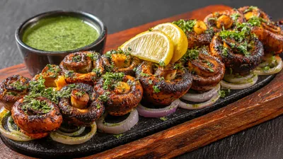 Mushroom Tikka