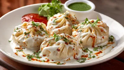 Paneer Afghani Momo