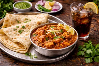 Paneer Tikka Masala + 2 Rumali + Cold Drink