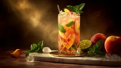 Peach Mojito
