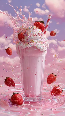 Strawberry Milk Shake