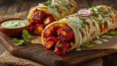 Tandoori Chaap Roll