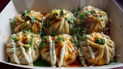 Veg Afghani Momo