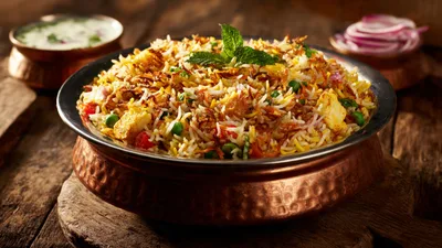 Veg Hyderabadi Biryani