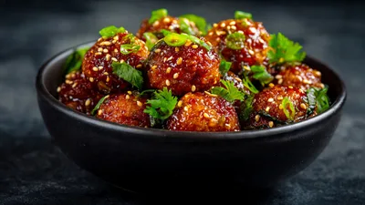 Veg Manchurian Dry