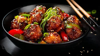 Veg Manchurian Roll