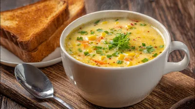 Veg Sweet Corn Soup