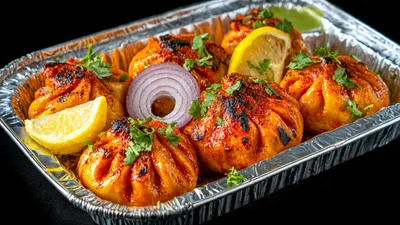 Veg Tandoori Momo