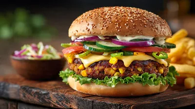 Veggie Delight Burger