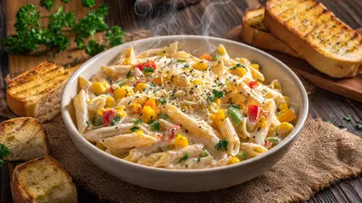 White Sauce Pasta